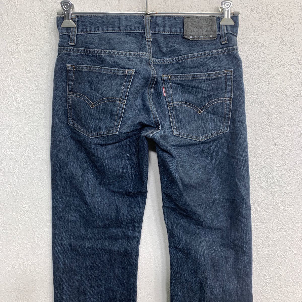 Levi's 511 デニムパンツ W29 リーバイス スリム レディース インディゴ 古着卸 アメリカ仕入 2401-318_画像5