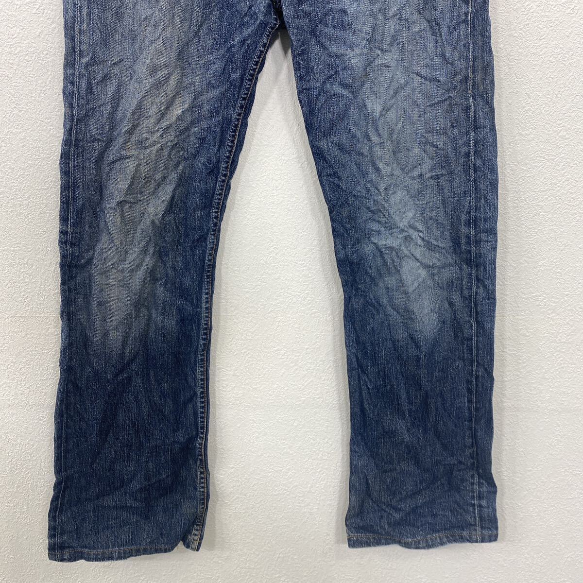 Levi's 501 デニムパンツ W34 リーバイス ボタンフライ ブルー コットン 古着卸 アメリカ仕入 2404-279_画像3