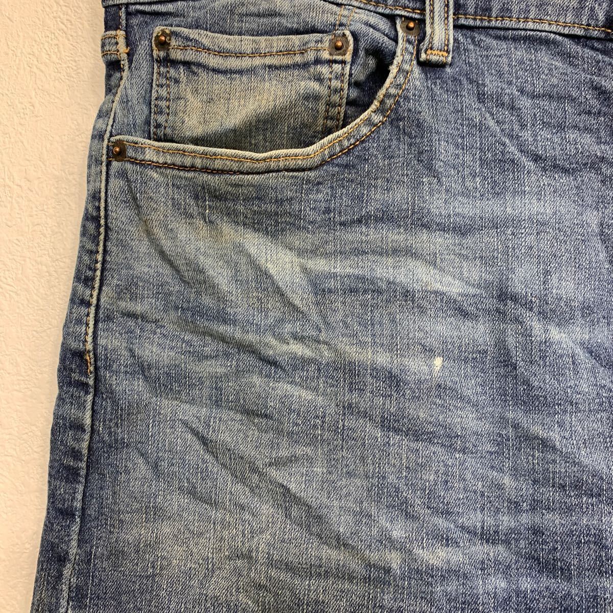 Levi's 505 デニムパンツ W38 リーバイス レギュラーフィット ビッグサイズ インディゴ 古着卸 アメリカ仕入 2404-242_画像4