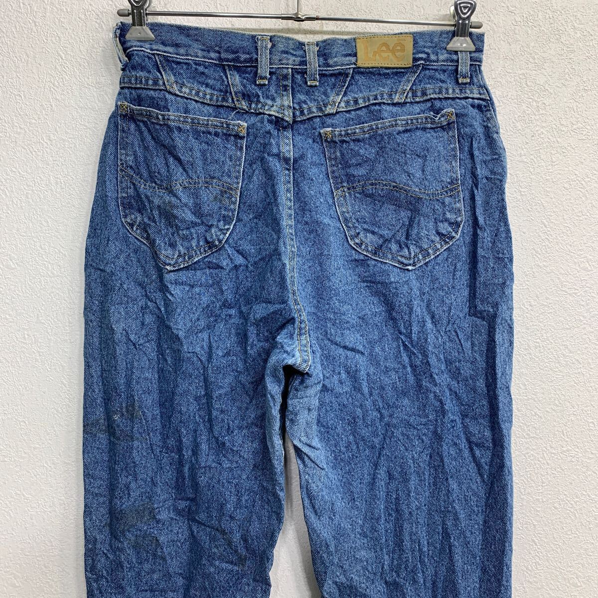 Lee Denim брюки W31 Lee женский голубой хлопок USA производства б/у одежда . America скупка 2404-256
