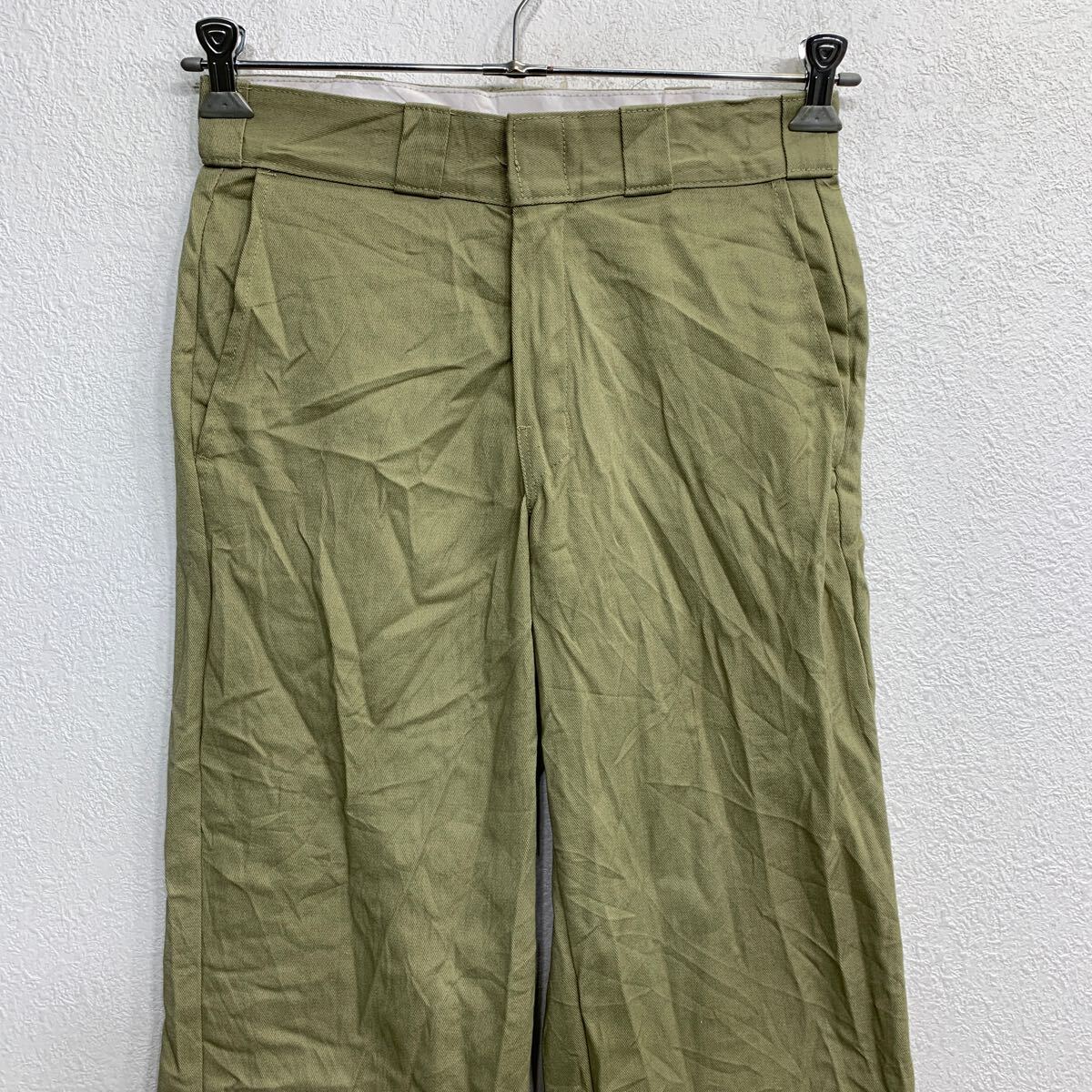 Dickies ワークパンツ W28 ディッキーズ ベージュ メキシコ製 古着卸 アメリカ仕入 2404-356_画像2