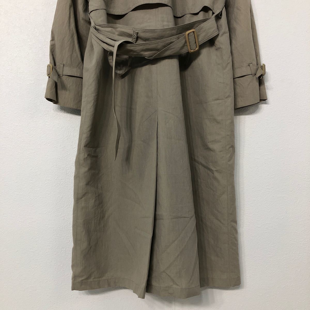 LONDON FOG ロング トレンチコート 6 S～ ベージュ ロンドンフォグ アメリカ制 キルティングライナー 古著卸 アメリカ仕入 a601-5929
