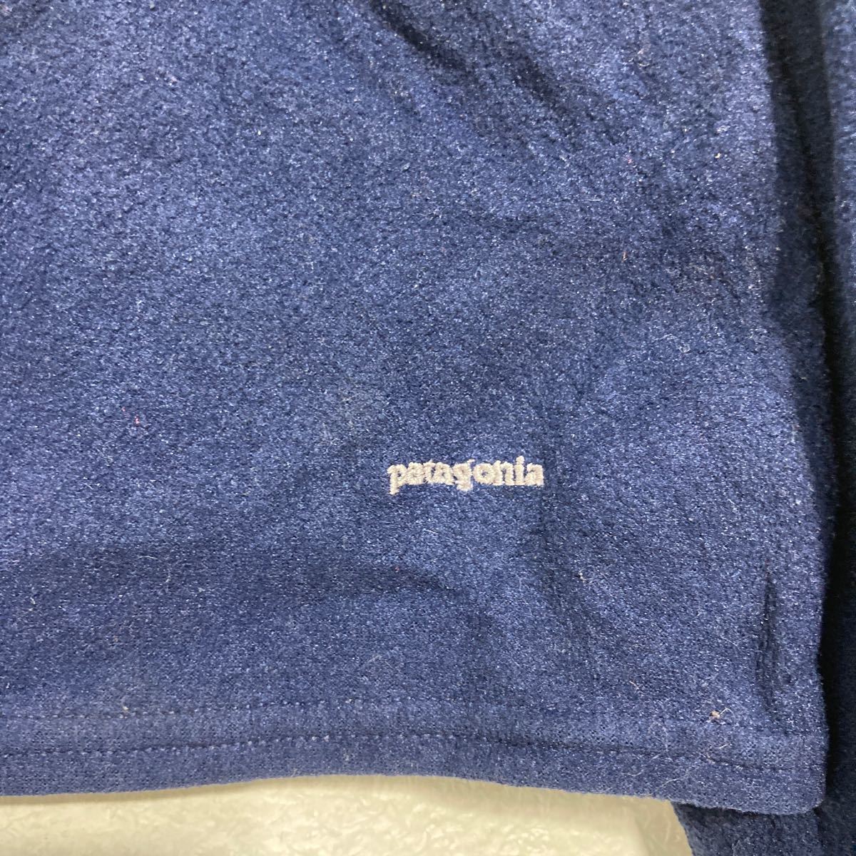 Patagonia ハーフジップ フリース Mサイズ レディース USA製 パタゴニア ネイビー 古着卸 アメリカ仕入 a601-5403_画像4