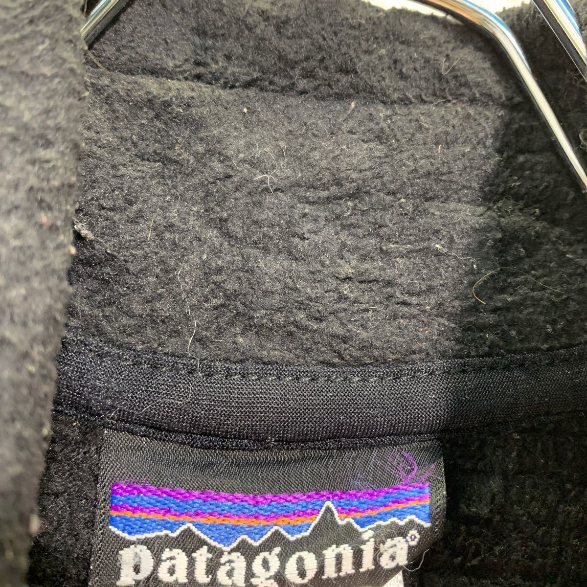 patagonia ジップアップ フリース ジャケット M ブラック グレー パタゴニア レディース ポケット 古着卸 アメリカ仕入 a602-5095_画像7