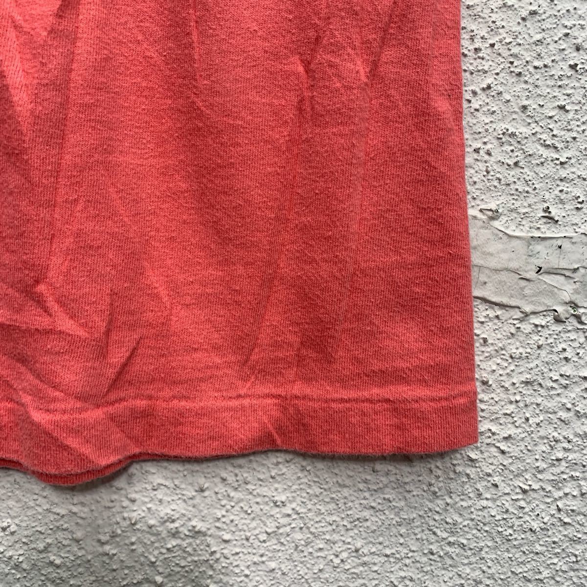 90s Hanes 半袖 プリントTシャツ Mサイズ ヘインズ USA製 ピンク 古着卸 アメリカ仕入 a602-6198_画像6