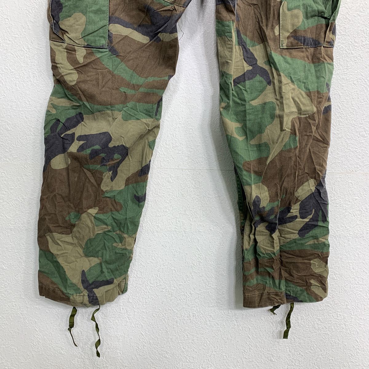  military trousers pants W31 button fly wood Land camouflage camouflage old clothes . America buying up 2402-218