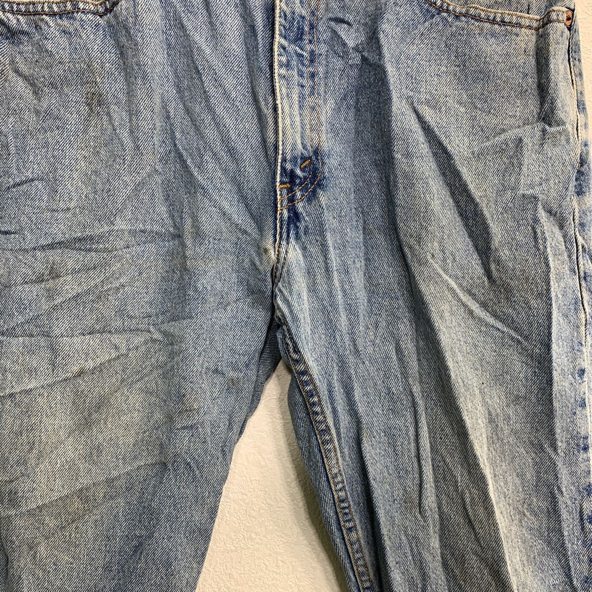 Levi's 505 デニムパンツ W34 リーバイス レギュラーフィット ブルー コットン メキシコ製 古着卸 アメリカ仕入 2402-146_画像4