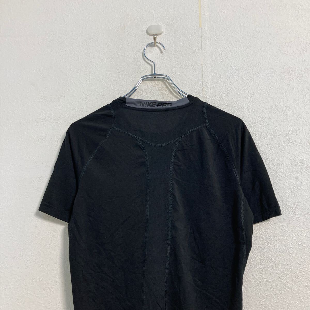 NIKE 半袖 ロゴ Tシャツ L ブラック ナイキ ドライフィット 古着卸 アメリカ仕入 a603-6589_画像5