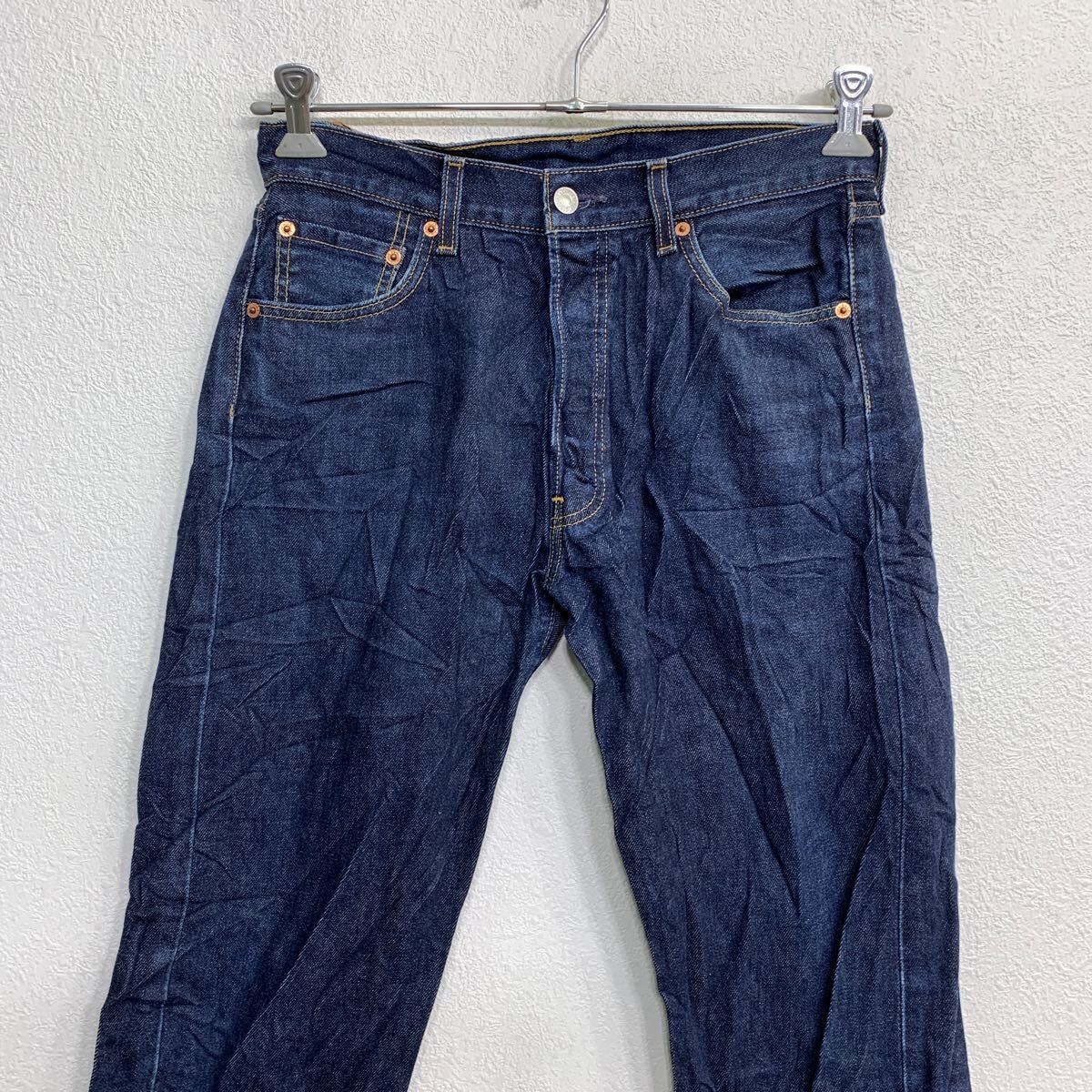 Levi's 501 デニムパンツ W30 リーバイス ボタンフライ インディゴ コットン 古着卸 アメリカ仕入 2403-1169_画像2