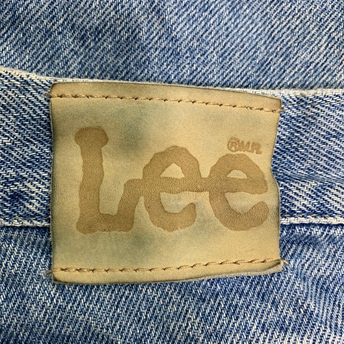 Lee デニムパンツ W33 リー デニムパンツ ライトブルー 古着卸 アメリカ仕入 2403-820_画像9