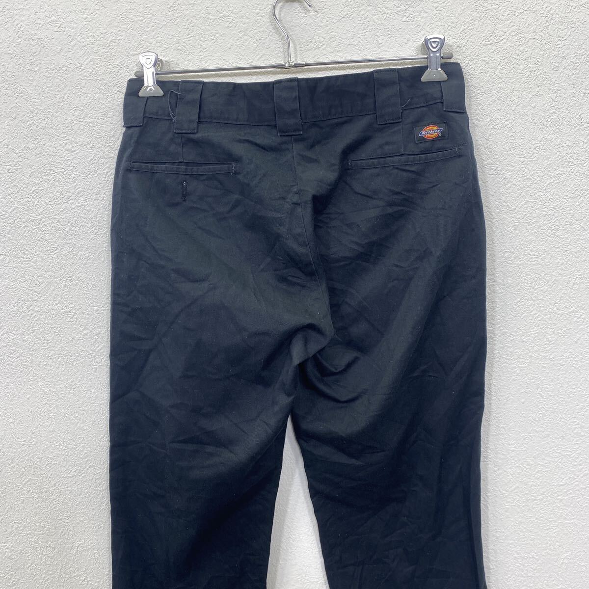 Dickies ワークパンツ チノパンツ W33 ディッキーズ ブラック 古着卸 アメリカ仕入 2403-1115_画像5