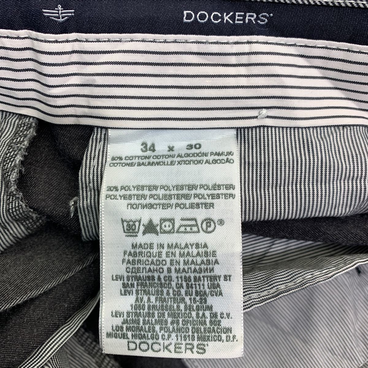 DOCKERS チノパン W34 ドッカーズ グレー 古着卸 アメリカ仕入 2403-89_画像8