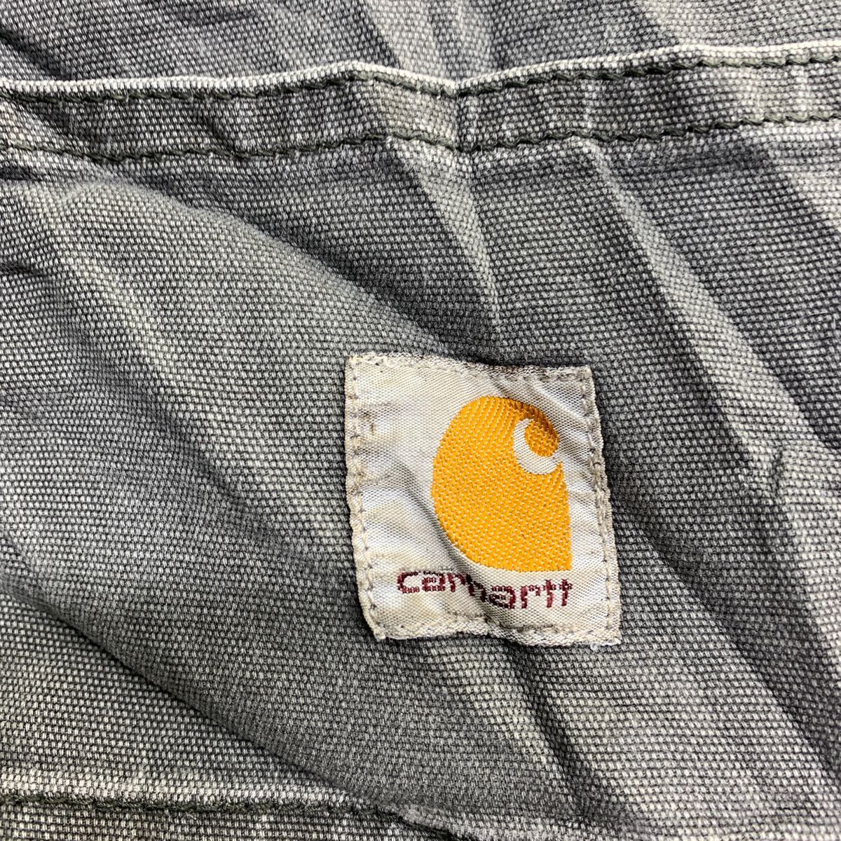 Carhartt ワークパンツ W38 カーハート ペインターパンツ リラックスフィット ビッグサイズ グレー 古着卸 アメリカ仕入 2403-583_画像9