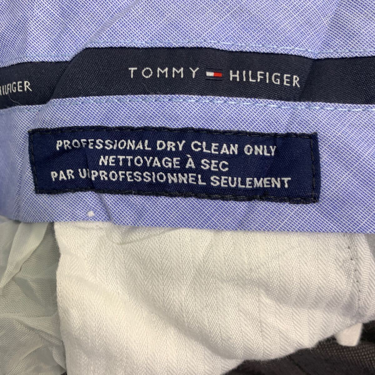 TOMMY HILFIGER スラックス W36 トミーヒルフィガー ビッグサイズ ブラウン 古着卸 アメリカ仕入 2403-656_画像7