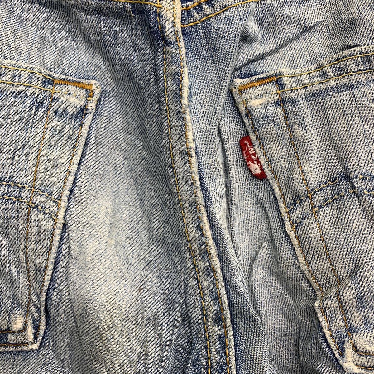 Levi's 501 デニムパンツ W30 リーバイス ボタンフライ ブルー コットン 古着卸 アメリカ仕入 2403-1155_画像9