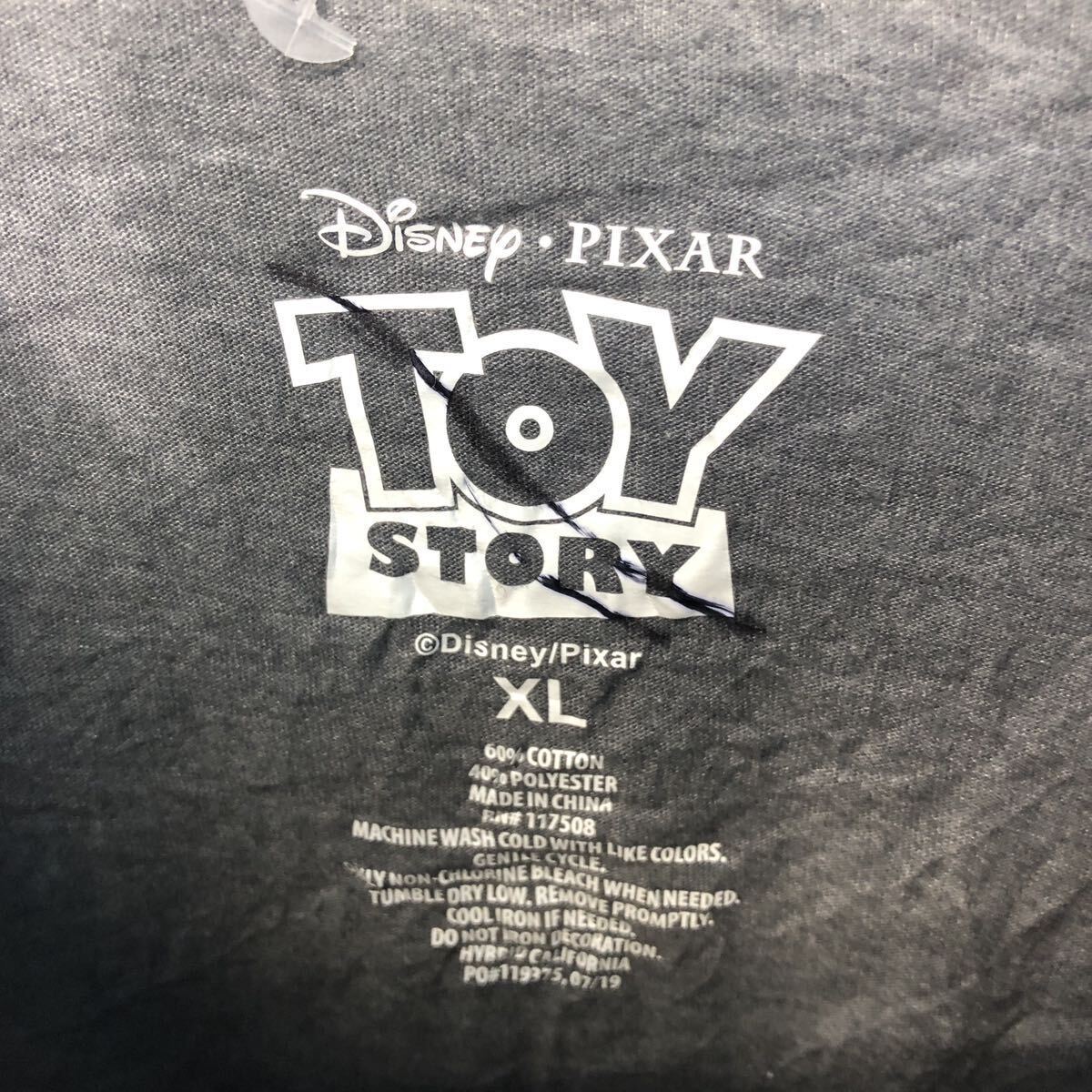 TOYSTORY 長袖 ロゴ Tシャツ キッズ XL トイストーリー グレー プリント ロングスリーブ 古着卸 アメリカ仕入 a604-5745_画像7