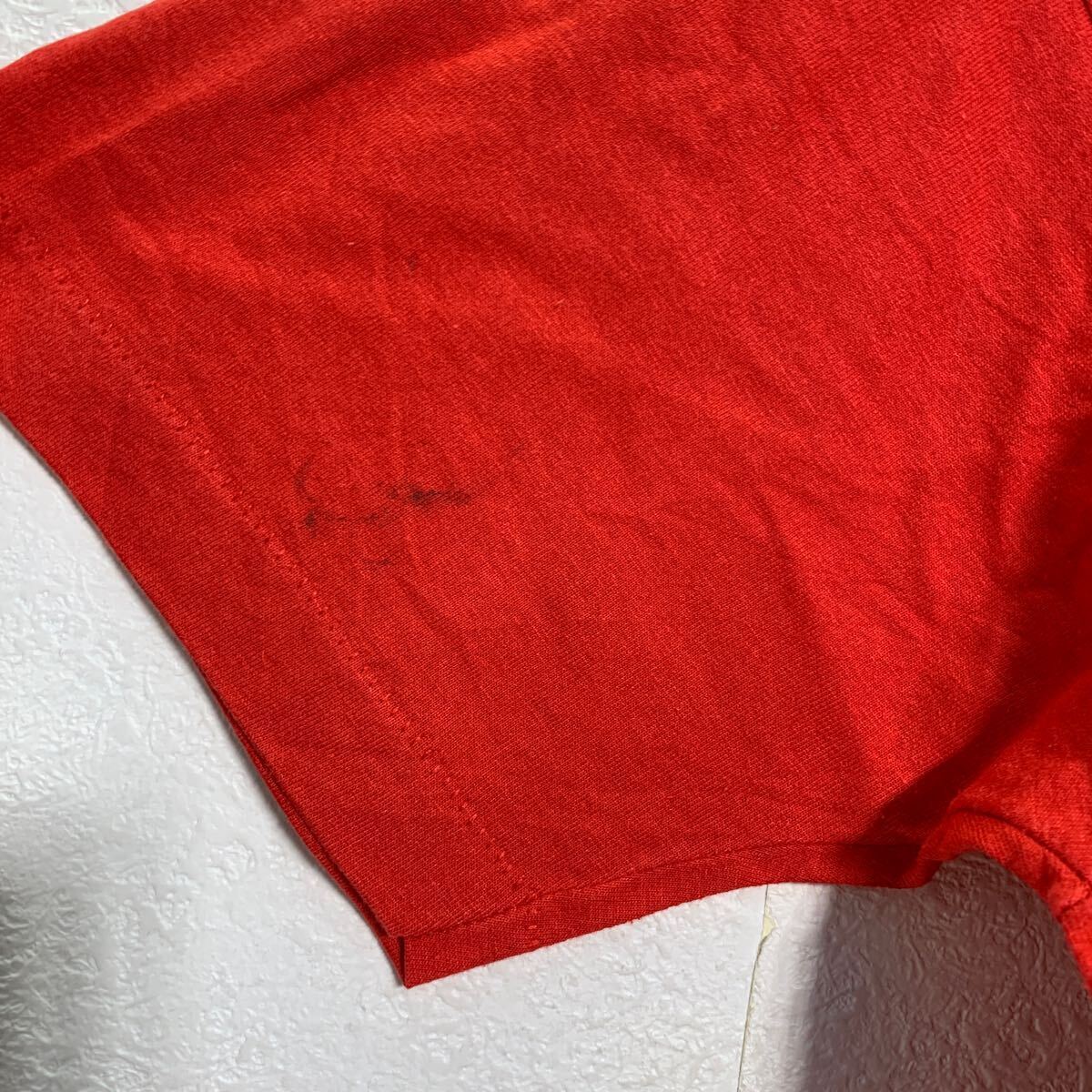 SCREEN STARS 半袖 プリントTシャツ 2XL レッド スクリーンスターズ USA製 ビッグサイズ バックプリント 古着卸 アメリカ仕入 a604-6007の画像4