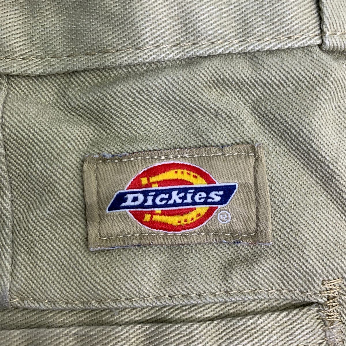 Dickies 874 デニムパンツ W40 ディッキーズ オリジナルフィット ビッグサイズ ベージュ 古着卸 アメリカ仕入 2404-645_画像9