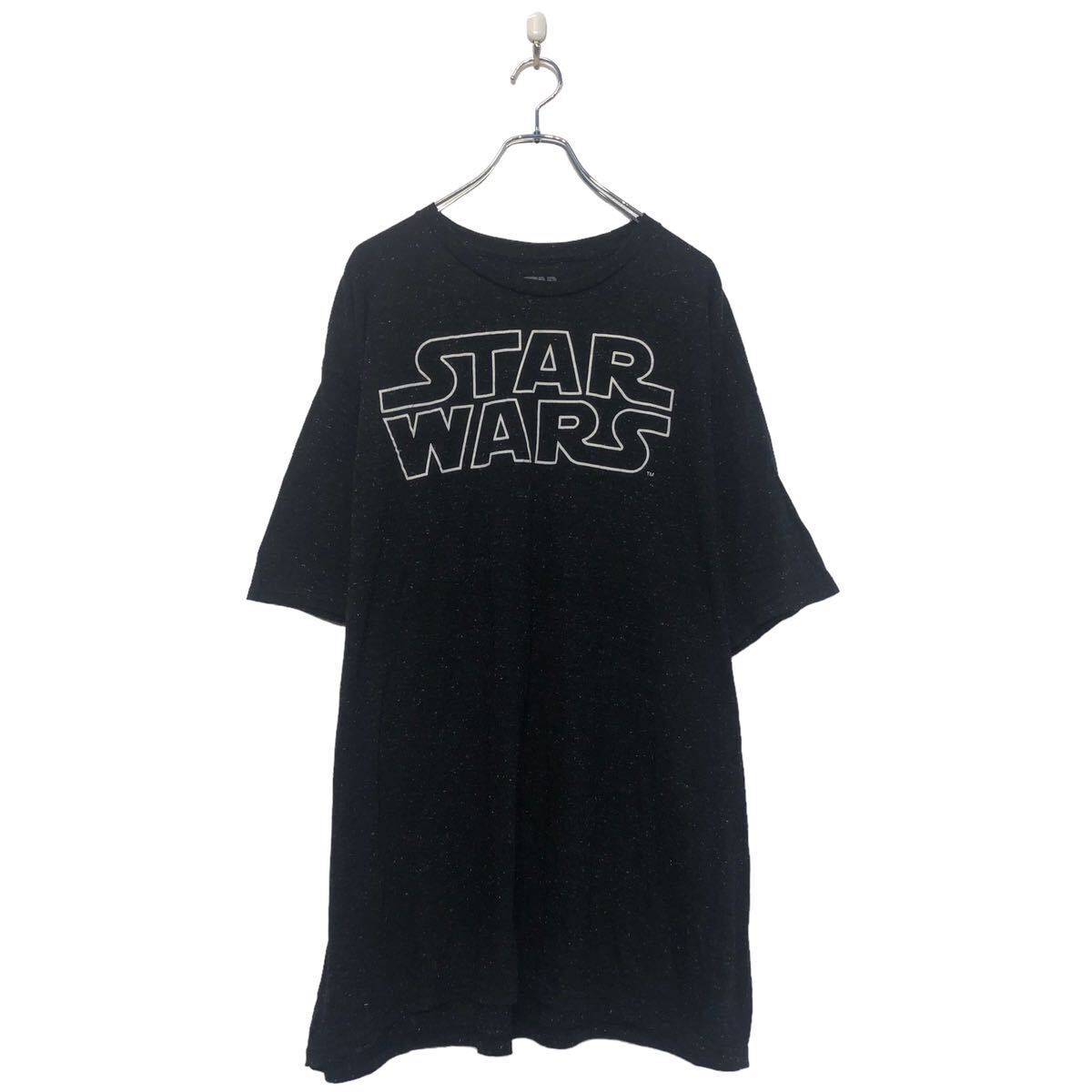 STARWARS 半袖 プリント Tシャツ XXL スターウォーズ ブラック ロゴ ビッグサイズ 古着卸 アメリカ仕入 a604-6390_画像1