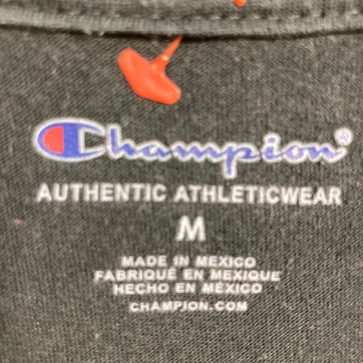 Champion 半袖 プリントTシャツ キッズ M ブラック チャンピオン 古着卸 アメリカ仕入 a604-6535_画像7