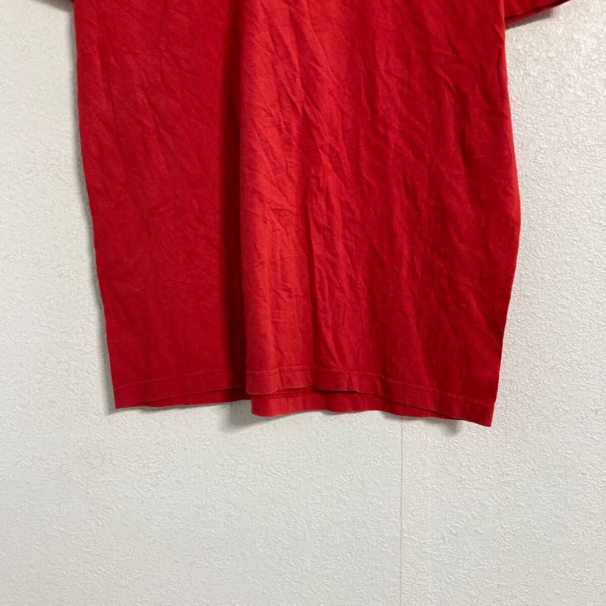 NIKE 半袖 ロゴTシャツ M レッド ナイキ ワンポイントロゴ 古着卸 アメリカ仕入 a604-6557_画像3