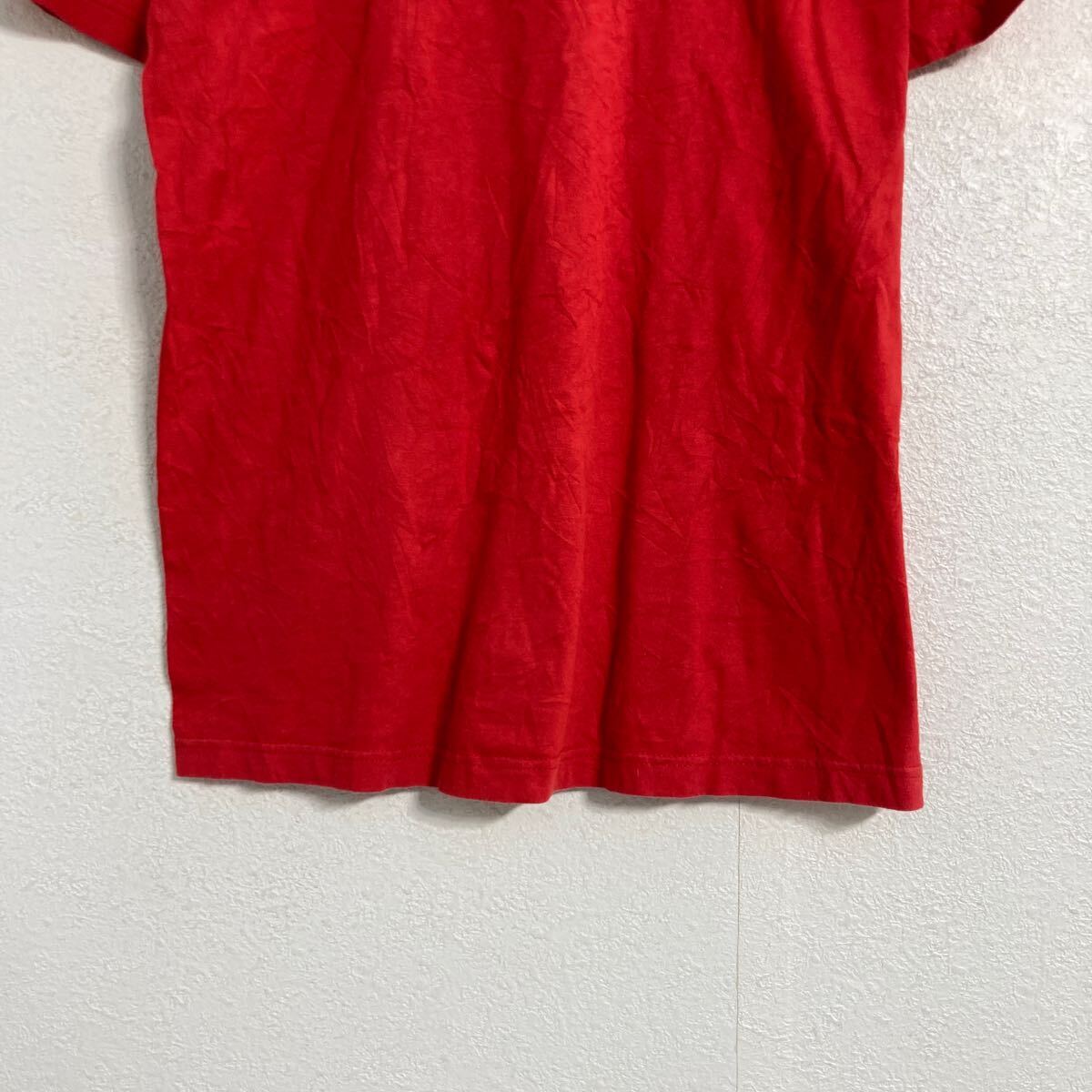 NIKE 半袖 ロゴTシャツ M レッド ナイキ ワンポイントロゴ 古着卸 アメリカ仕入 a604-6557_画像6