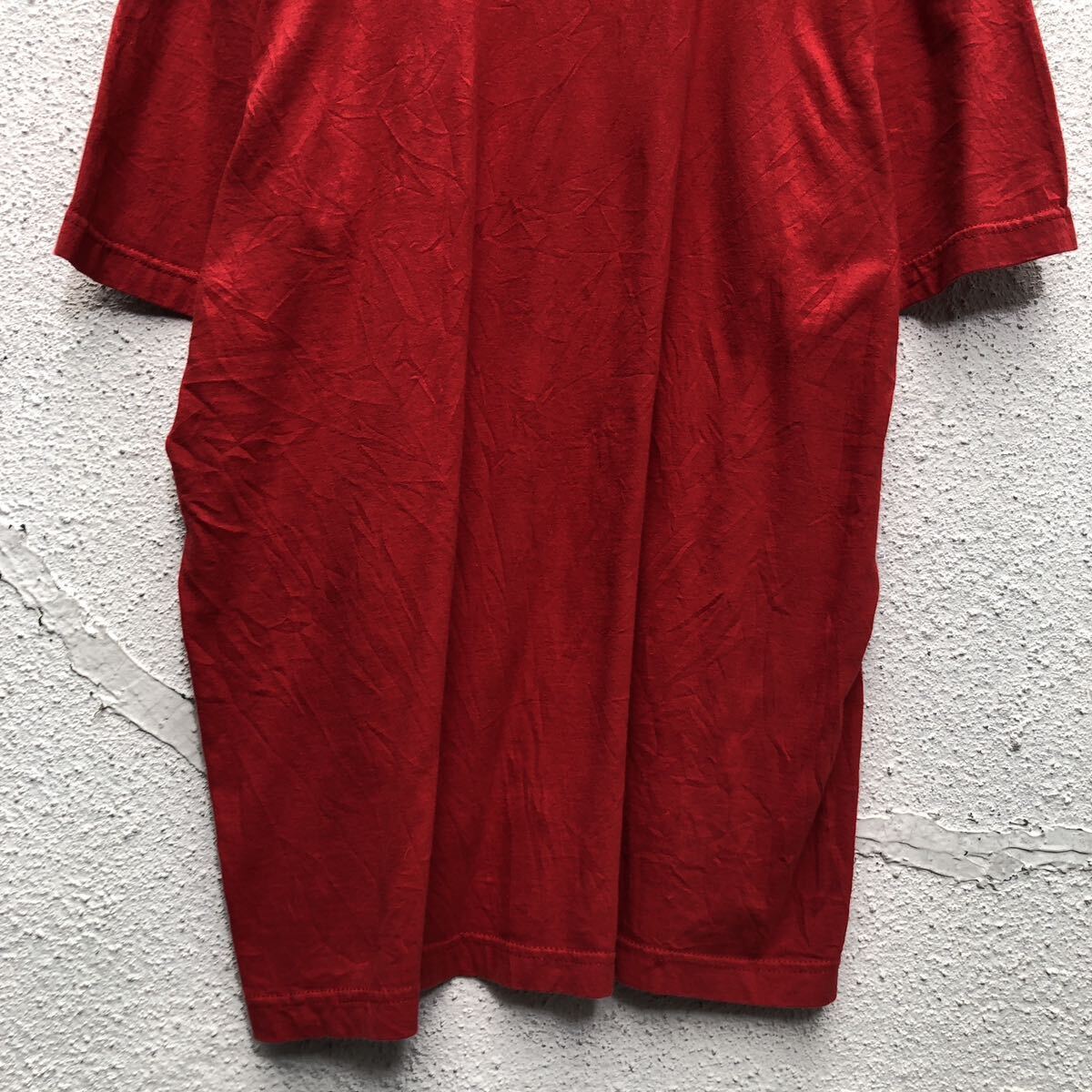 NIKE 半袖 ロゴ Tシャツ ナイキ L レッド カレッジ クルーネック 古着卸 アメリカ仕入 a604-7184_画像6