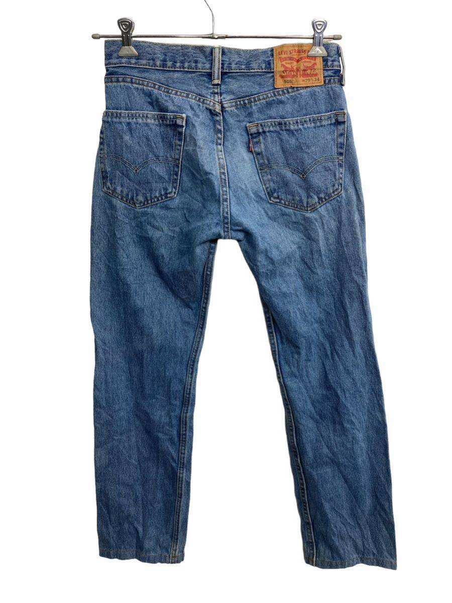 Levi's 505 デニムパンツ W29 ブルー 古着卸 アメリカ仕入 2310-724_画像4