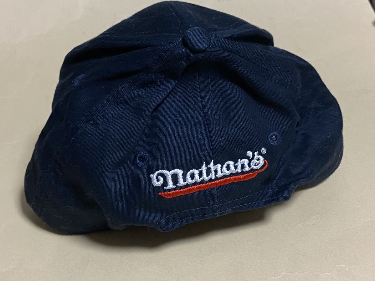 ヤンキースタジアム　2007年 ヤンキース　松井秀喜　球場配布　非売品帽子　MLB ネイサンズ提供_画像2