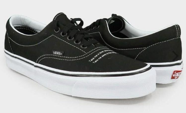 新品未使用アンダーカバー×VANS UNDERCOVER別注限定バンズ ERA エラヴァンズ ローカットスニーカーブラックUS10.5/28.5㎝ Nハリウッド_画像2