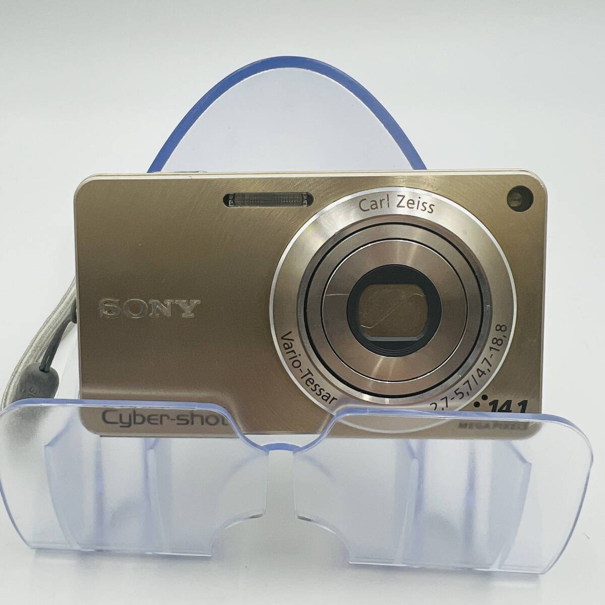 【347】SONY ソニー Cyber shot サイバーショット DSC-W350 コンパクトデジタルカメラ カメラ コンデジ 14.1 MEGA PIXELS 動作未確認の画像1