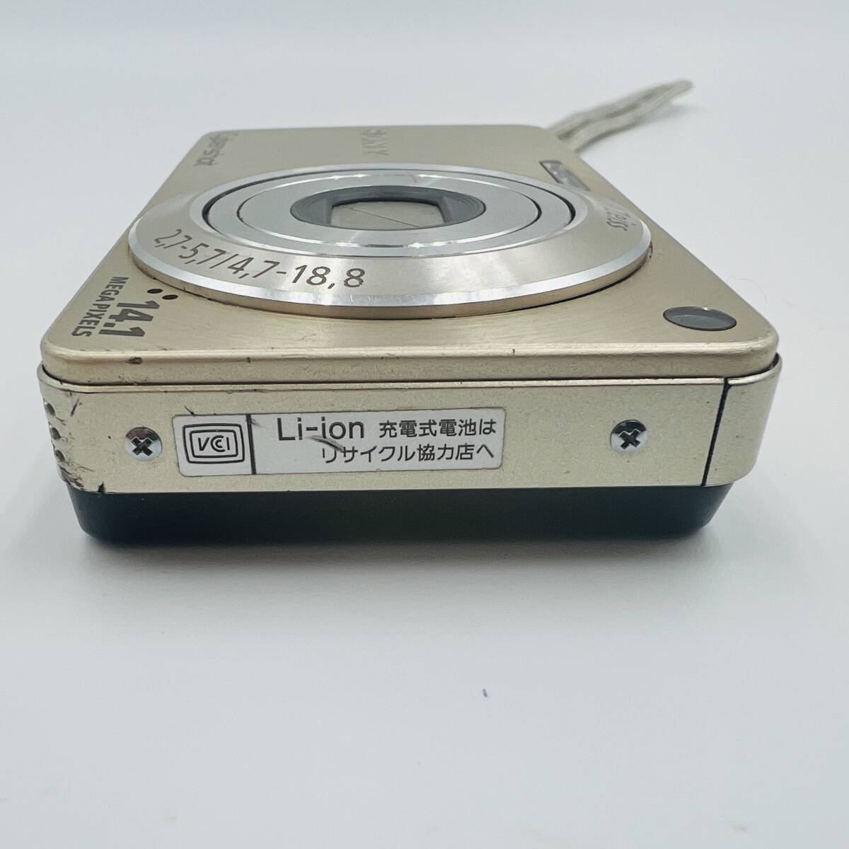【347】SONY ソニー Cyber shot サイバーショット DSC-W350 コンパクトデジタルカメラ カメラ コンデジ 14.1 MEGA PIXELS 動作未確認の画像5