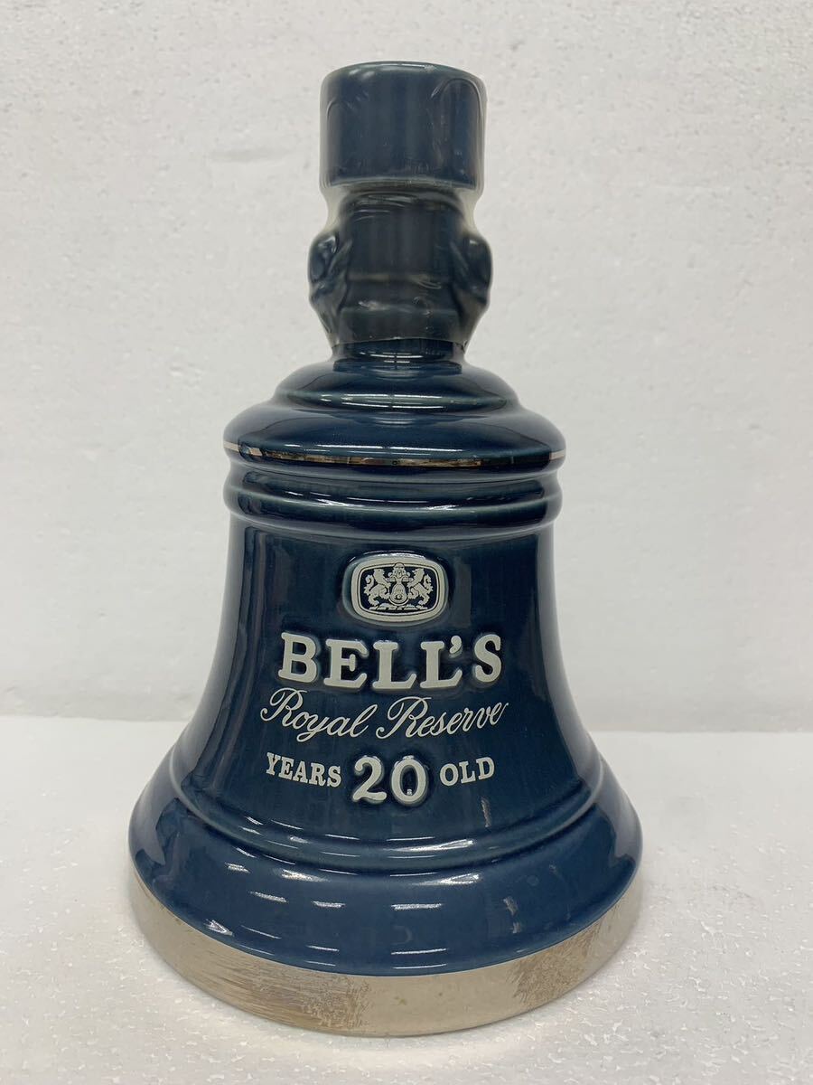 【未開栓】BELL'S Royal Reserve YEARS 20 OLD/ベルズ ローヤル リザーブ 750ml 43% 陶器ボトル スコッチウイスキー 1487gの画像1