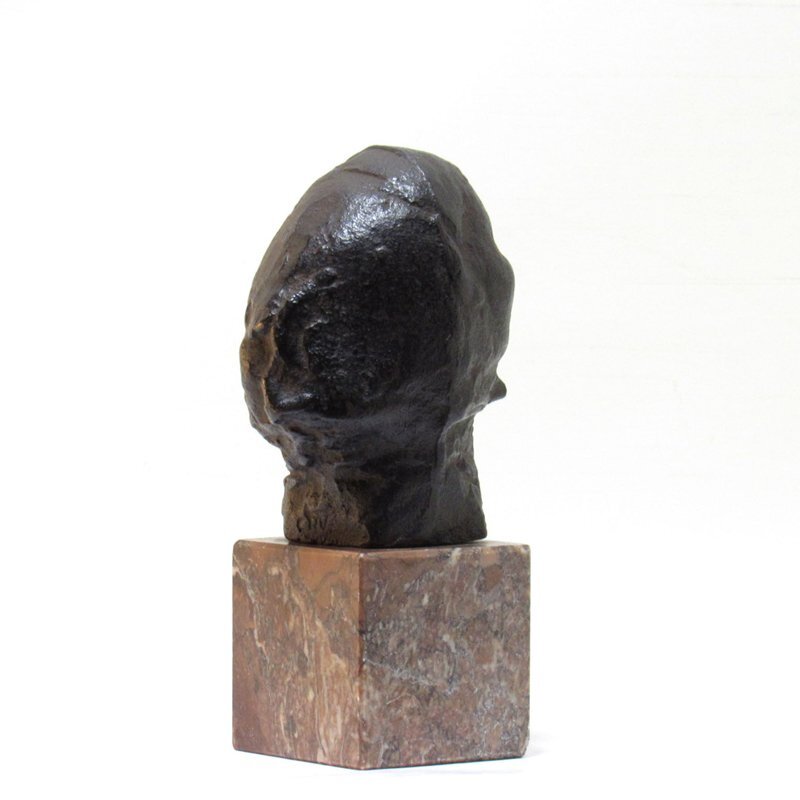 [GINZA picture pavilion ] Sato . good bronze sculpture image [.. woman ]1959 year work * work compilation publication Y81E3W8Q6P6V4C