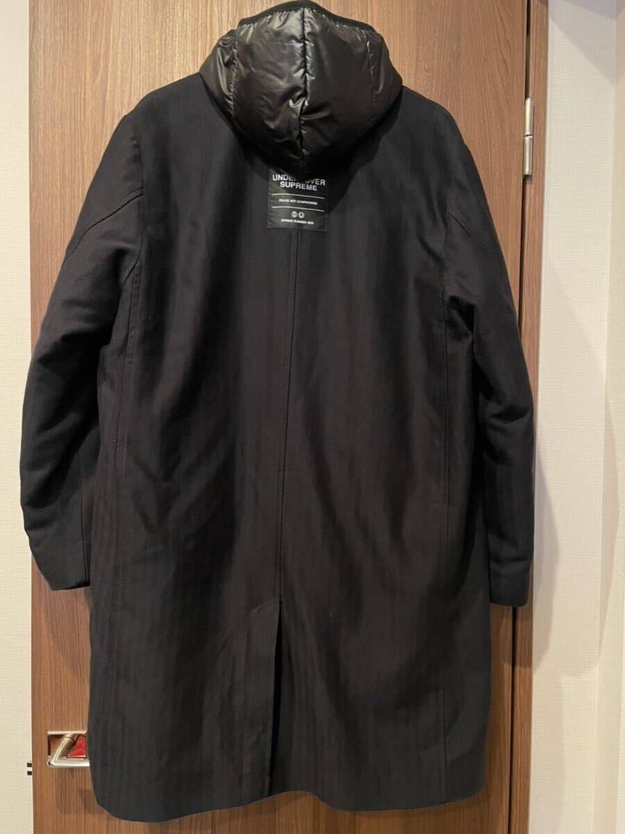 中古☆アンダーカバー × シュプリーム 23ss トレンチコート パファージャケット size S☆undercoverism supreme_画像2