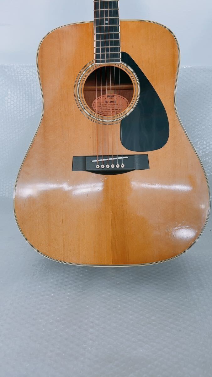 ★YAMAHA FG-201B ヤマハ アコースティックギター アコギ 弦楽器 楽器 演奏 趣味 練習 640_画像5