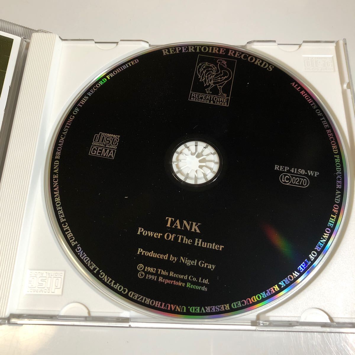 TANK/Power Of Hunter CD_画像3