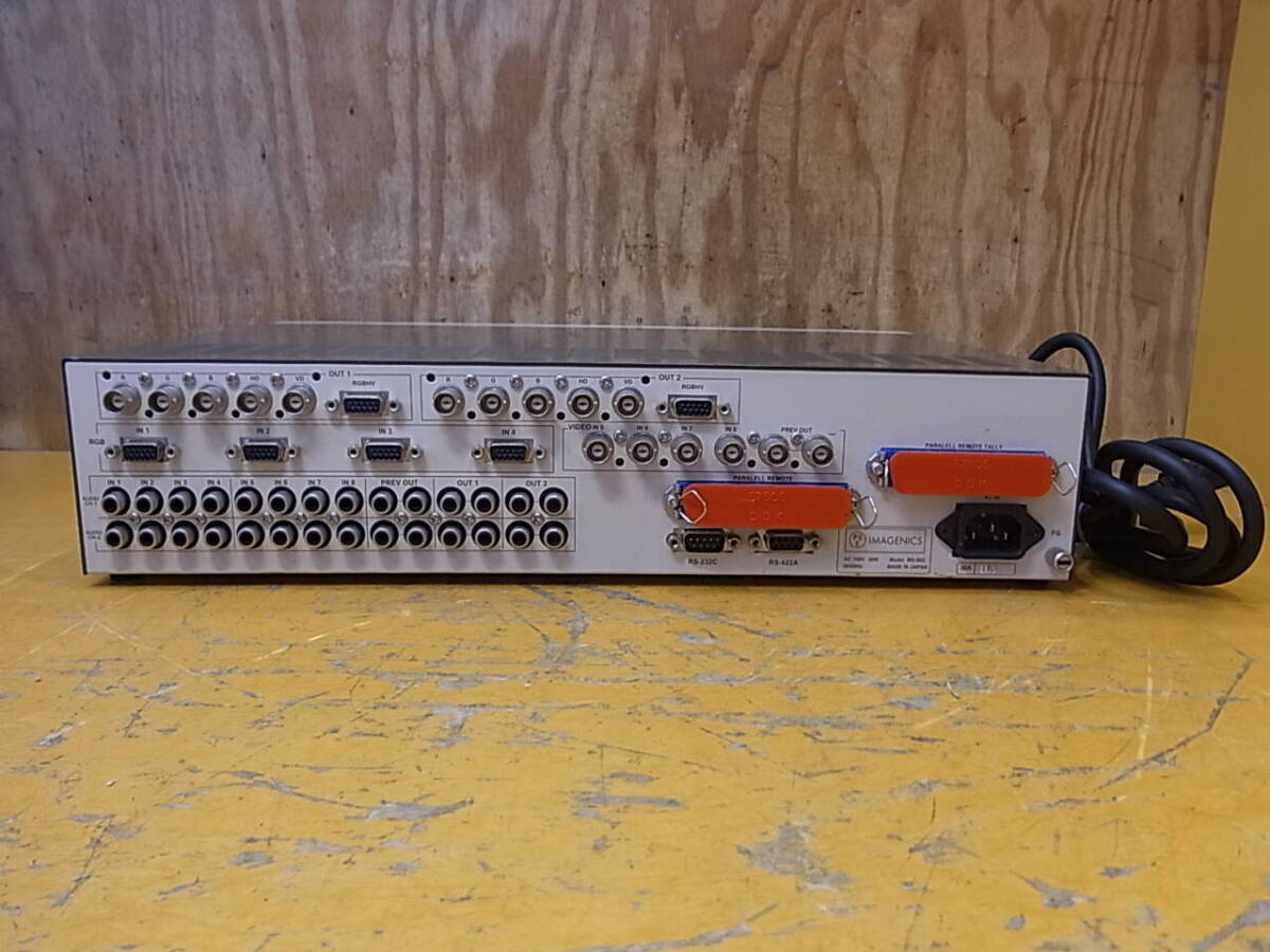 *Ca/612* image niksIMAGENICS* multi signal Matrix switch .-*MS-802* Junk 