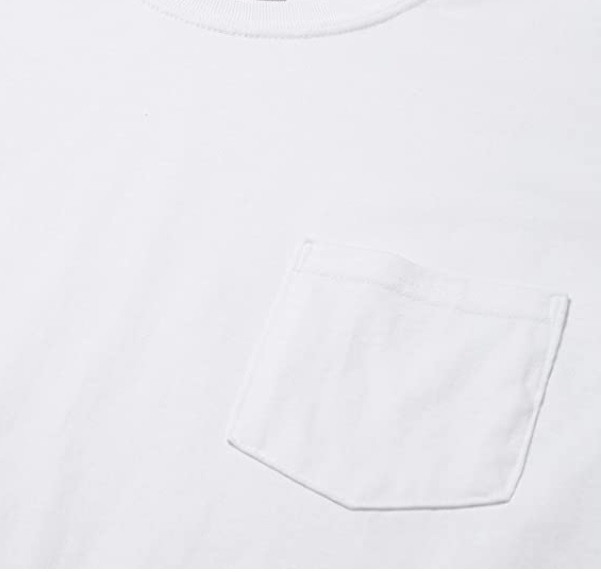 【サイズXL】ギルダン 半袖 ウルトラコットン 2000 ポケット Tシャツ ホワイト 白 GILDAN 無地 XL ポケTの画像3
