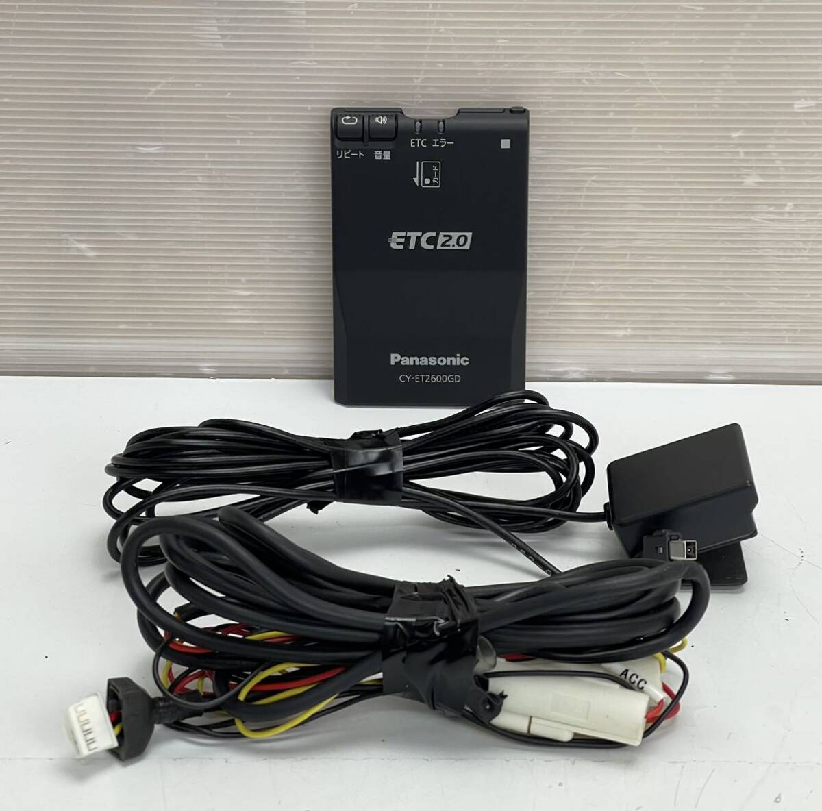  美品 Panasonic パナソニック ETC 2.0 CY-ET2600GD 中古品_画像3