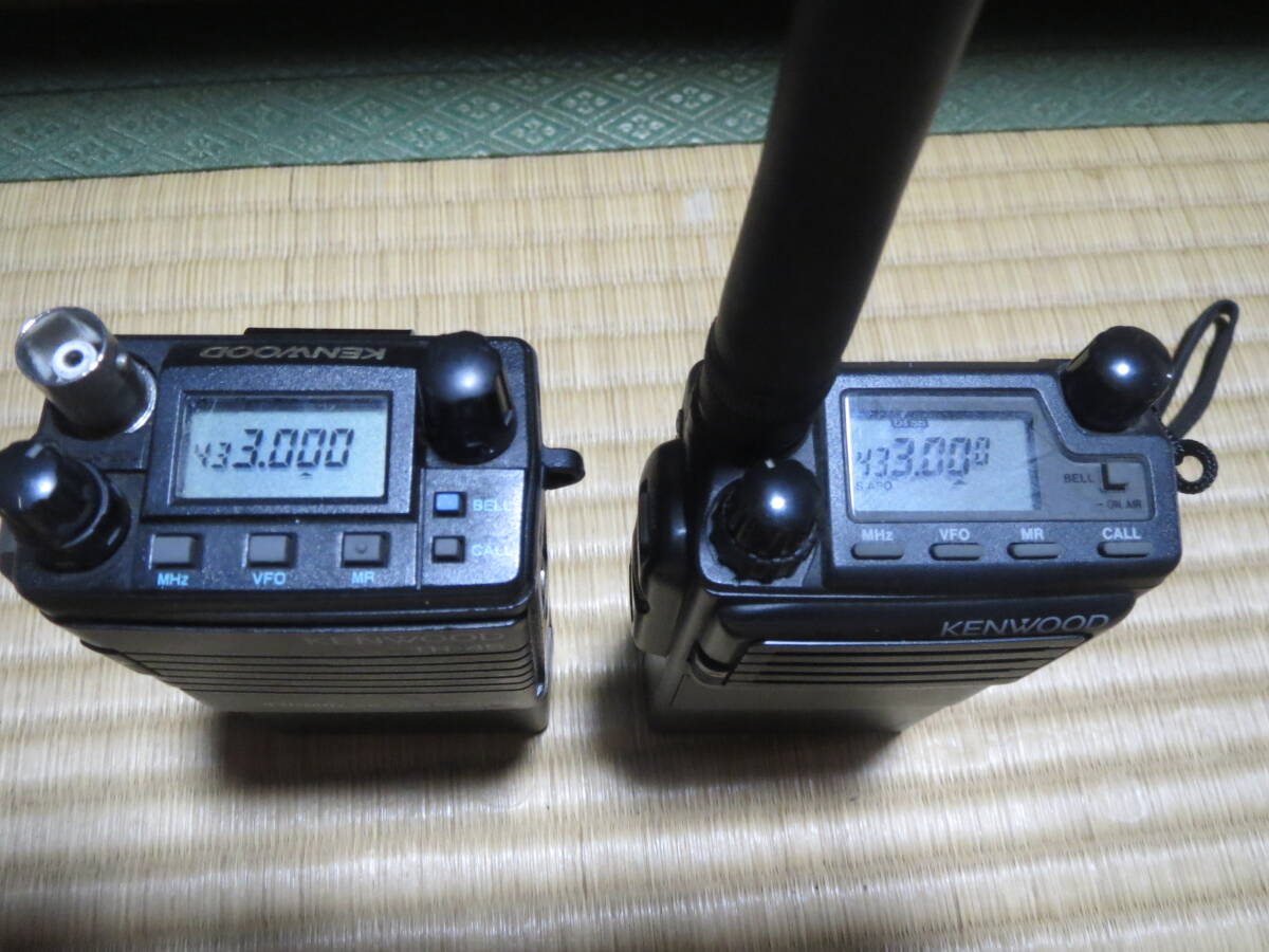 ④TH-45.TH45G 430MHZ FM TRANSCEIVER KENWOOD Kenwood 2 pcs. set 