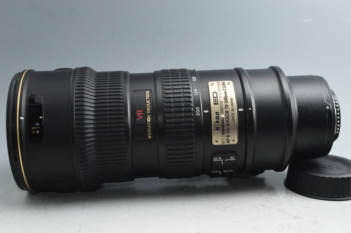 #a1476【美品】 Nikon ニコン AF-S VR ED 70-200mm F2.8 G(IF) ブラック_画像4