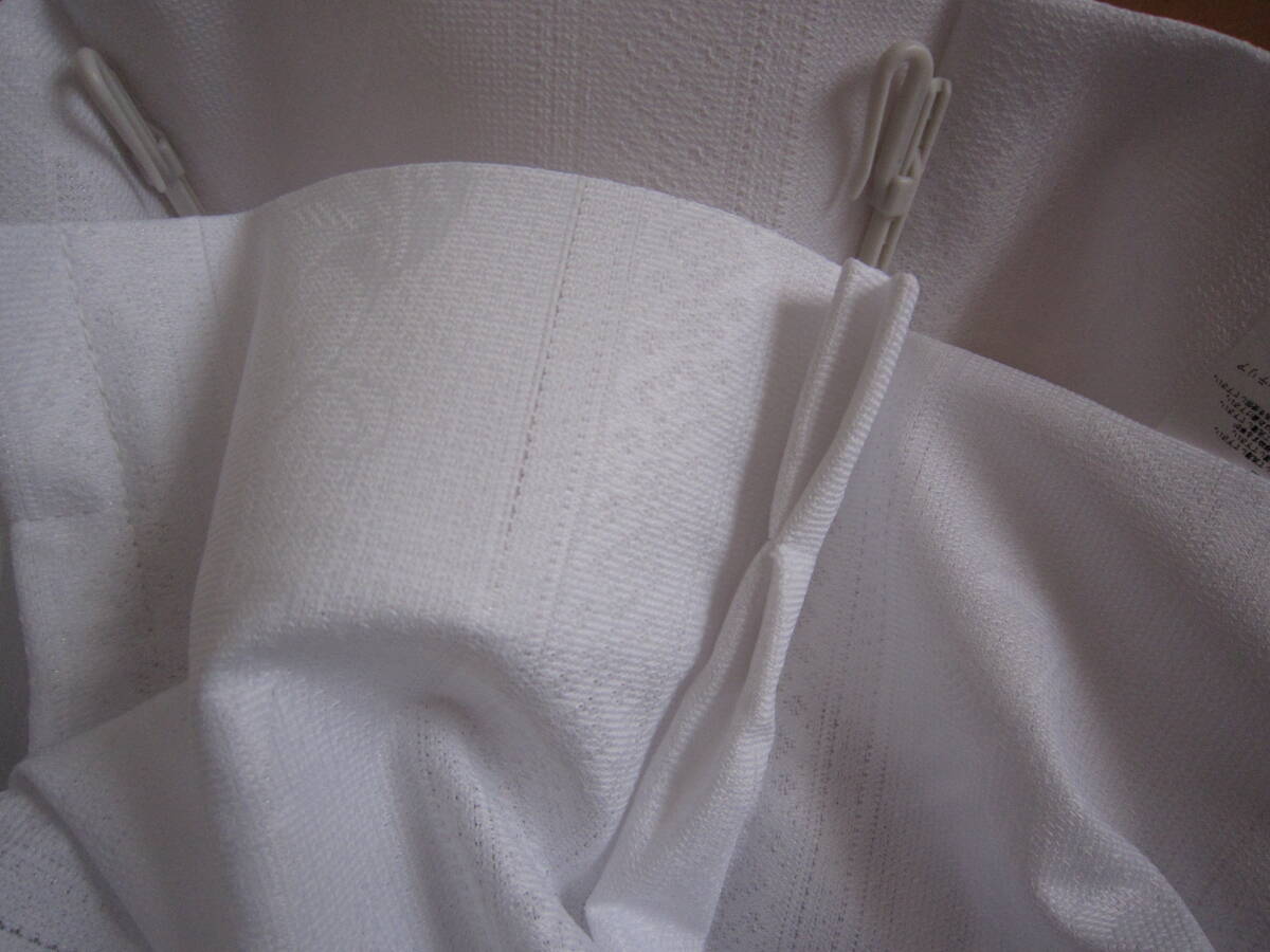 ◆未使用 保管品 1枚のみ TEIJIN 遮熱ミラーレースカーテン 巾100㎝×丈198㎝ ◆送料\185◆の画像6