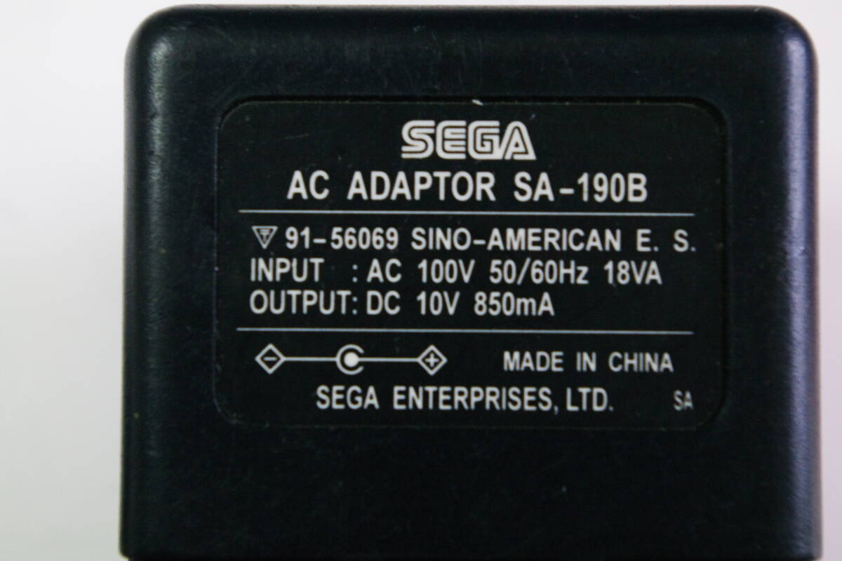ACアダプター SEGA メガドライブ 純正品 SA-190B ■jhc3の画像2