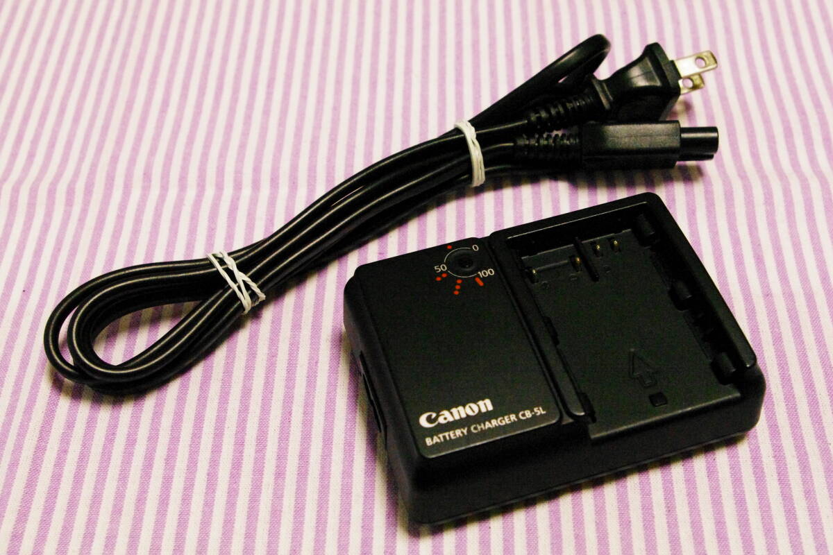 Canon CB-5L 純正 バッテリー充電器 キヤノン　■MK1_画像1