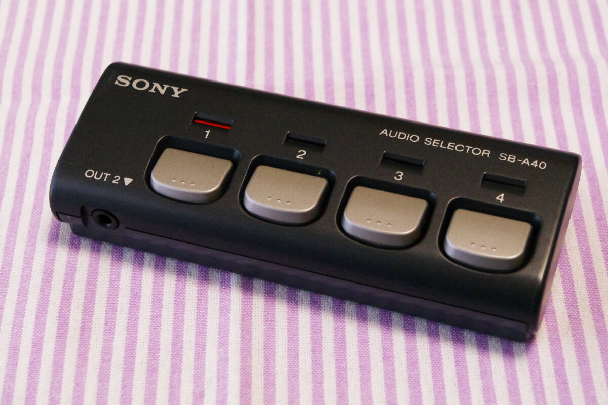 SONY аудио селектор SB-A40 аудио переключение контейнер #i8