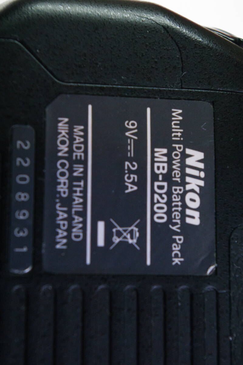  ニコン NIKON MB-D200 バッテリーパック ■JHD2_画像2