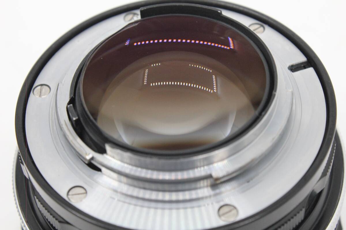 【動作確認済／超美品】 ニコン Nikon Nippon Kogaku NIKKOR-S Auto 55mm F1.2 MT4288の画像9