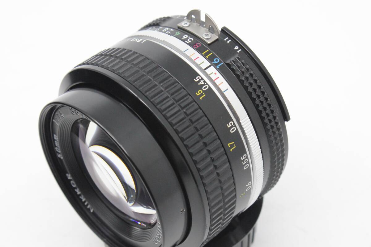 【送料無料１円／使用頻度少美品】 ニコン Nikon Ai NIKKOR 50mm F1.4 単焦点 MT4295の画像2