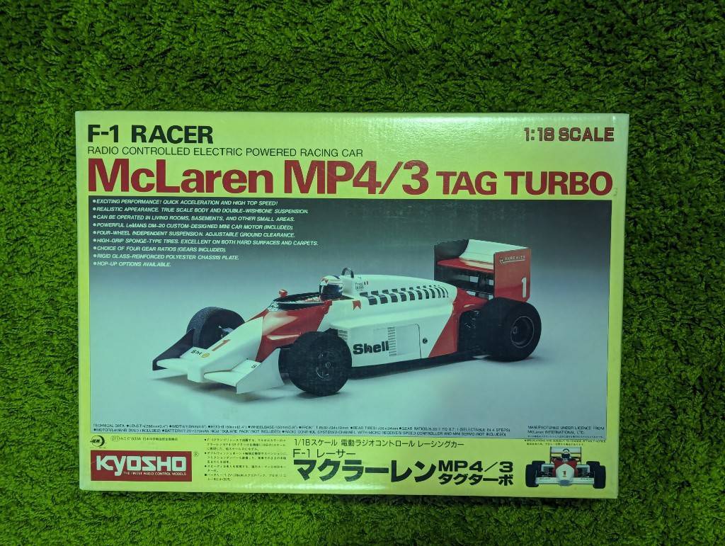 McLaren マクラーレン MP4/3 TAG TURBO タグターボ 1:18SCALE Kyosyo 京商の画像1